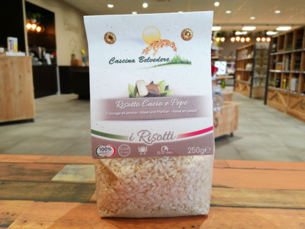 Risotto au fromage et poivre CASCINA BELVEDERE