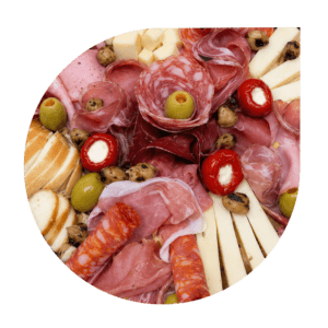 Plateau apéritif Charcuteries, Fromages et Antipasti